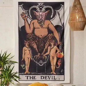 The devil tapestry sale
